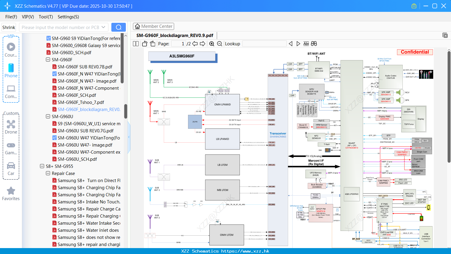 Samsung SM-G960F_blockdiagram_REV0.9